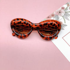Y2K Thick Frame Sunglasses UV400 Sun Protection