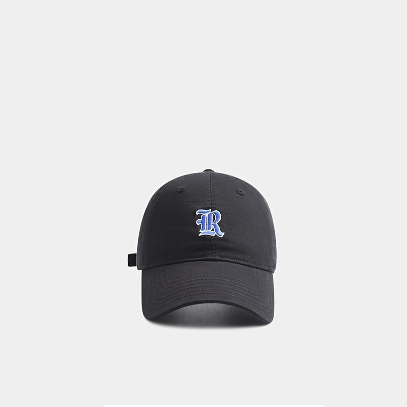 Embroidered Baseball Cap All Seasons Peaked Cap
