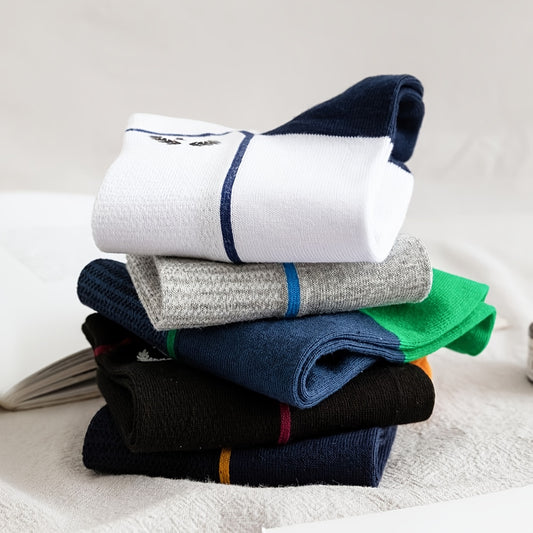 10 Pairs Casual Crew Socks Men's Sports Stockings