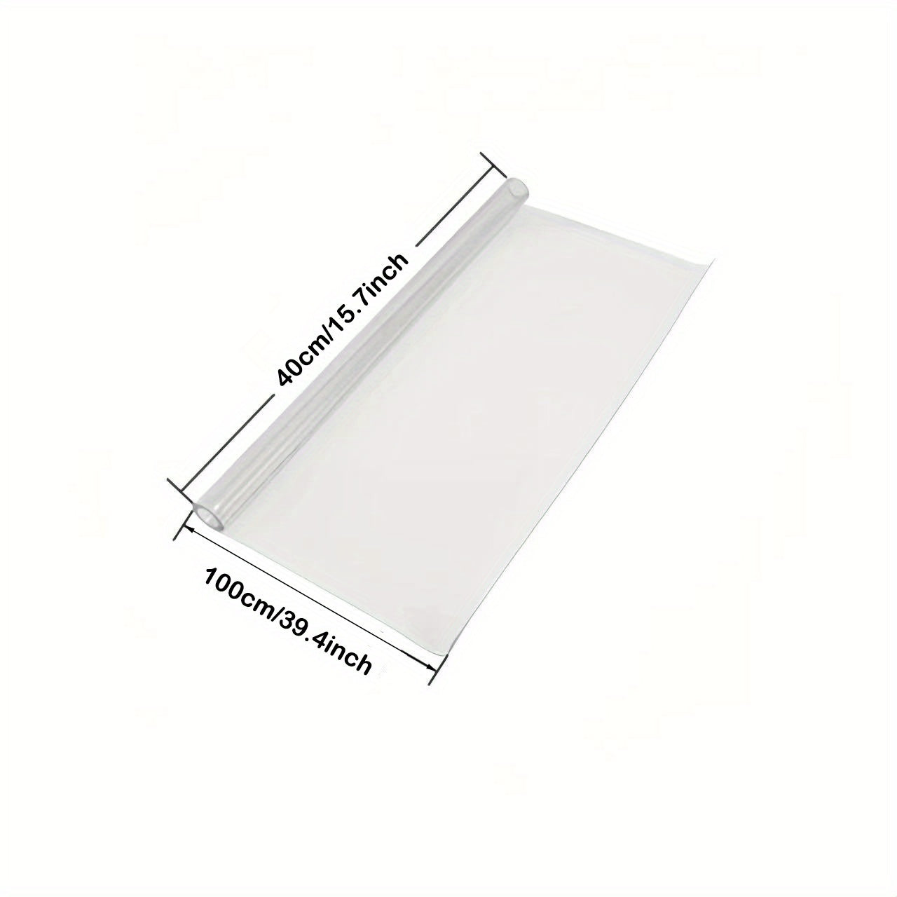 Polyester Table Protector Office Desk Mat Clear Plastic Cover
