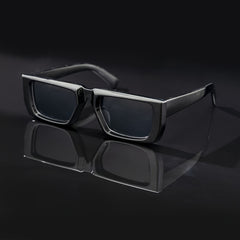 Women's Square Frame Sunglasses Translucent Sunscreen Glasses