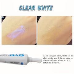 2pcs Quick Dry Eyelash Glue Waterproof Adhesive