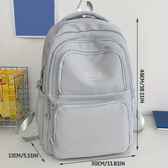 Stylish Backpack for High School Girls with Multiple Pockets