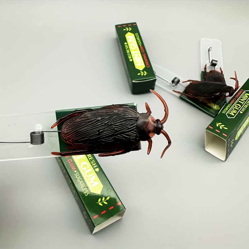 3pcs Roosterroach Prank Gum Mint Novelty Toy Hidden Surprises