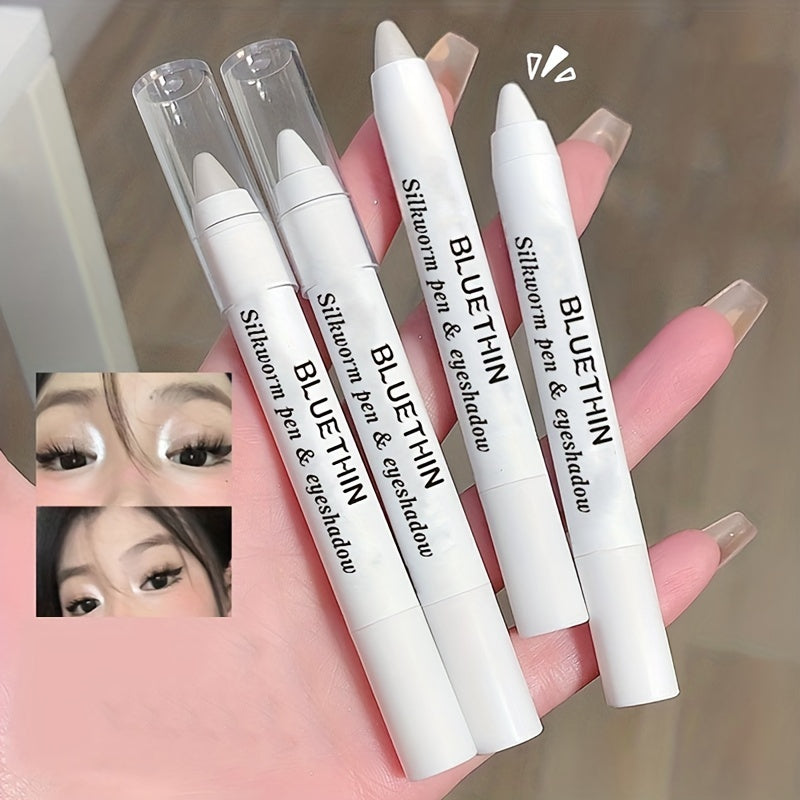 Matte Pearly Eyeshadow Pen Waterproof Highlighter Stick