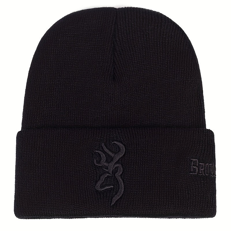 Men's Justice Alphabet Knitted Hat