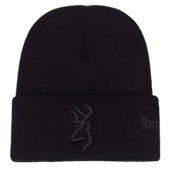 Men's Justice Alphabet Knitted Hat
