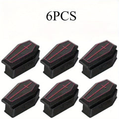 Halloween Coffin Party Gift Trays 7 Mini Coffin Decorations for Halloween Easter