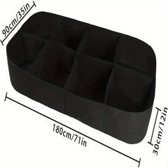 Fabric Raised Garden Bed with 8 Grow Bags - 128 Gallons