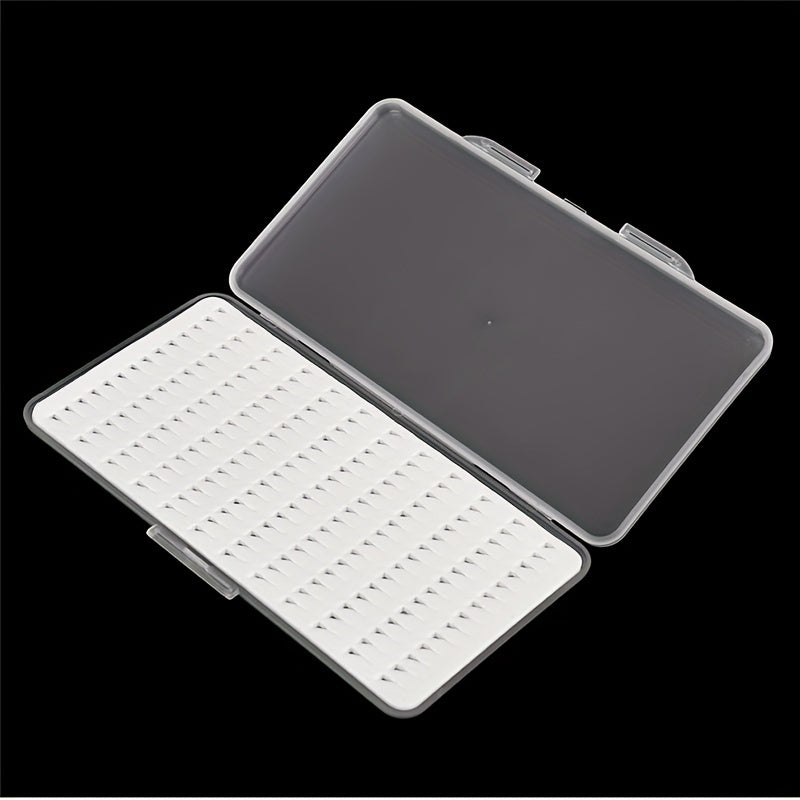 168pcs Fly Hook Box Waterproof Fishing Accessory S M L