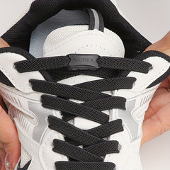 No Tie Elastic Shoe Laces With Buckles for Kids & Adults
