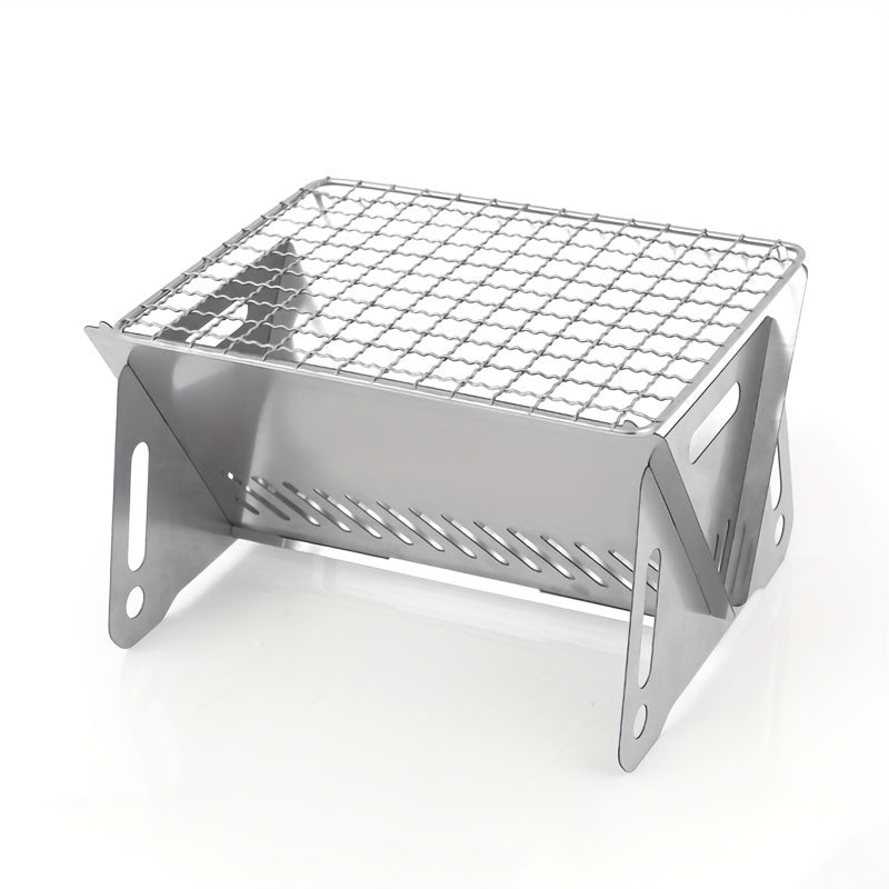 Portable Mini Charcoal Grill for Outdoor Camping and Picnics