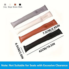 1pc PU Leather Seam Slit Spacer Filler Soft Pad for Car Interior Decor