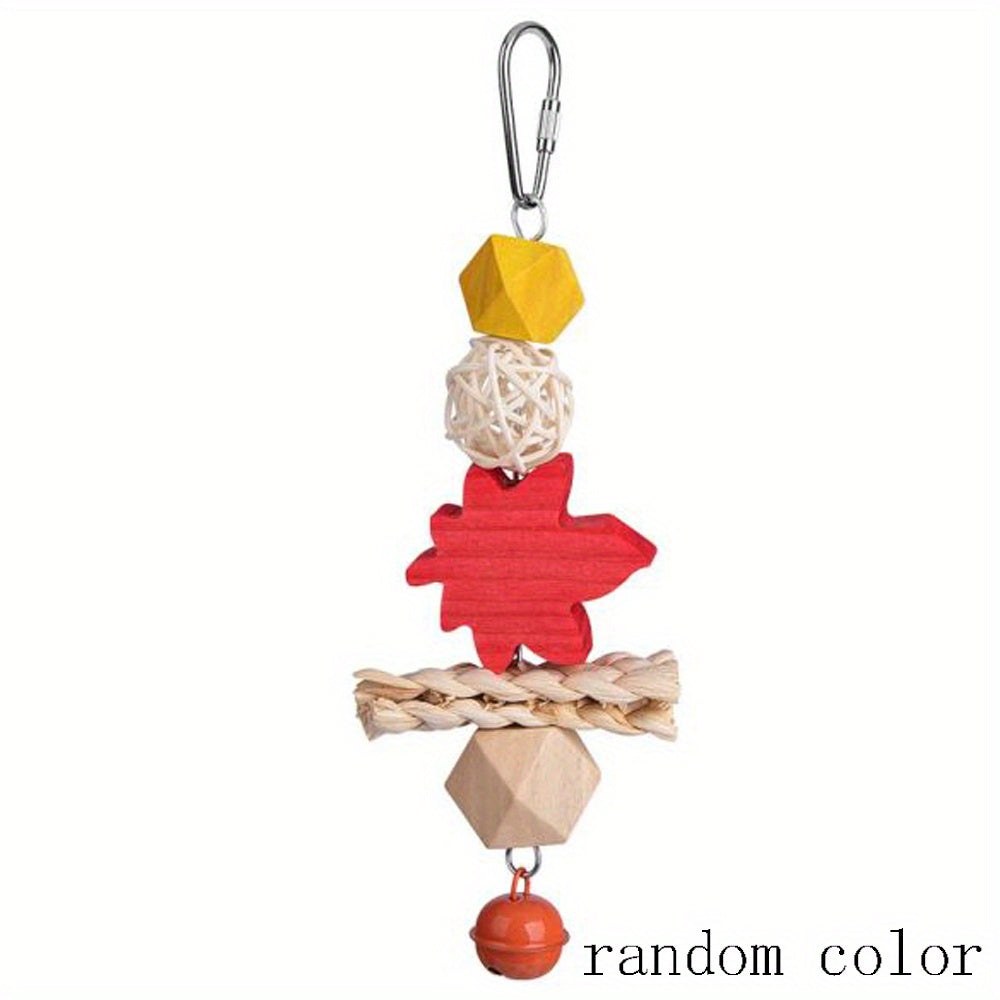 Bird Swing & Chewing Hanging Toy for Parakeets & Cockatiels