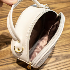 Girls Rhombus Embossed Crossbody Bag for Party Holiday Gift
