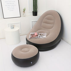 Portable Inflatable Sofa Bed for Dorms, Balconies, Camping
