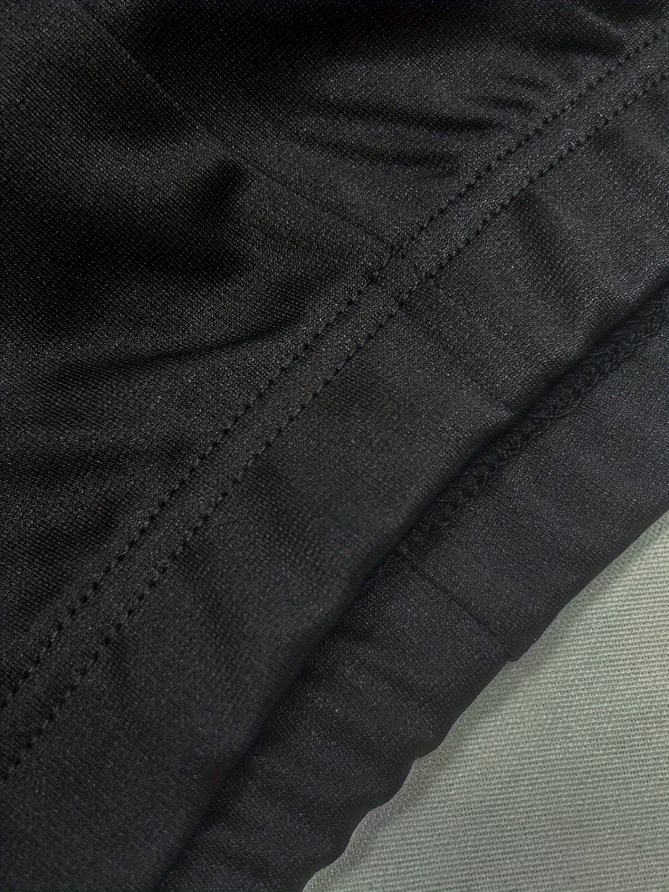  Solid High Rise Wide Leg Trousers
