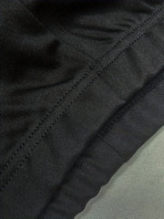  Solid High Rise Wide Leg Trousers