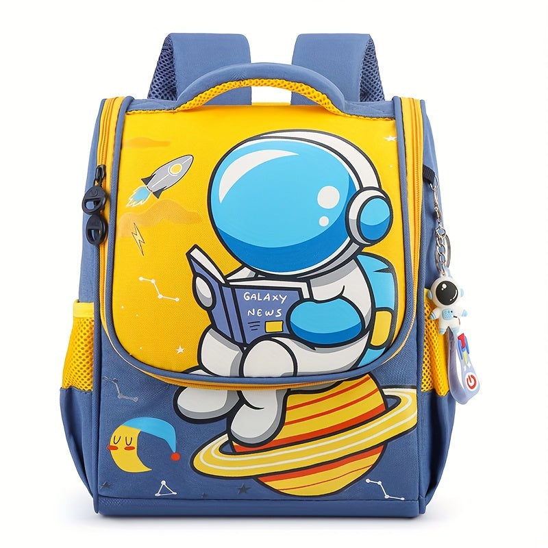 Kids Cartoon Space Backpack Lightweight School Bag
