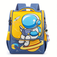 Kids Cartoon Space Backpack Lightweight School Bag