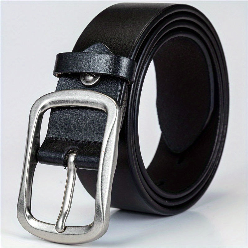 Men's Leather Belt for Jeans Pants Casual Party Holiday