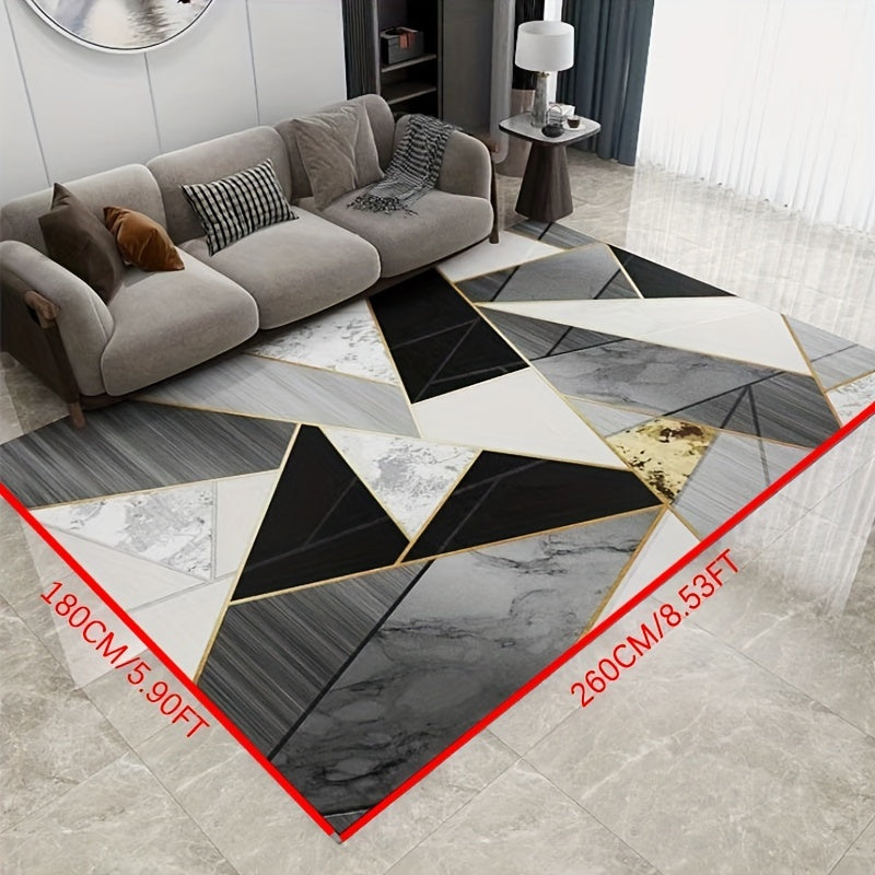 Modern Stylish Area Rug Non slip Soft And Comfortable Minimalist Rug