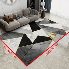 Modern Stylish Area Rug Non slip Soft And Comfortable Minimalist Rug