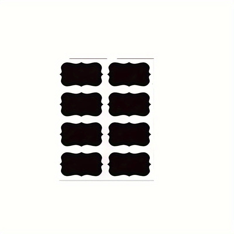 Geometric Circles Kitchen PVC Label Sticker Set