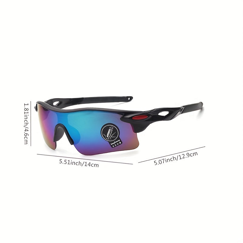 Y2K One Piece Sunglasses Anti Glare Sports Glasses UV400