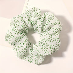 Girls Sweet Cherry Floral Hair Tie Hair Bands Ponytail Holders