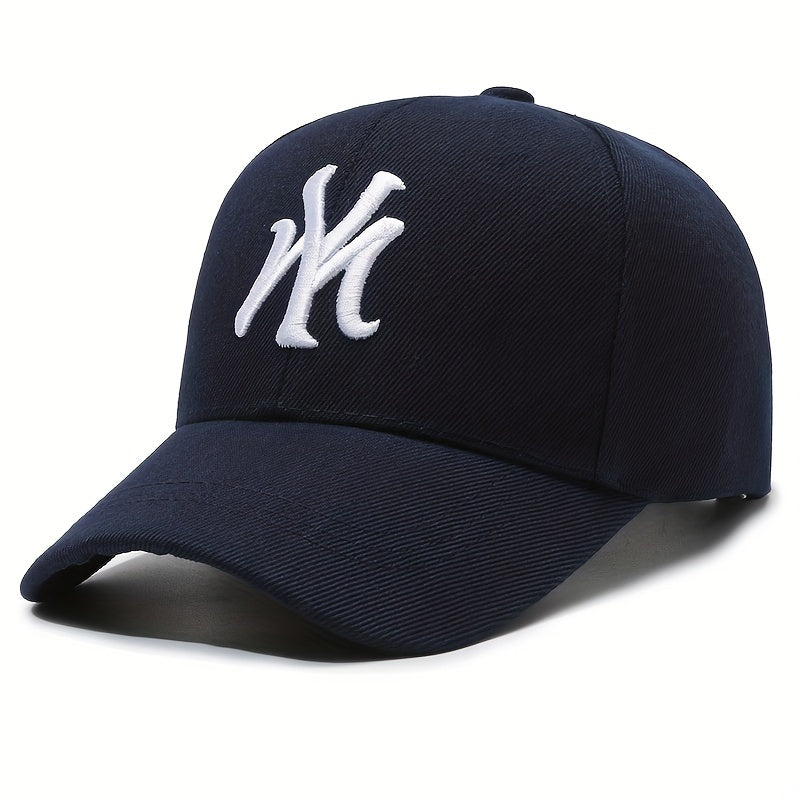 Gothic Letter Embroidered Baseball Cap Hip Hop Dad Hat Adjustable Sports Sun Hat