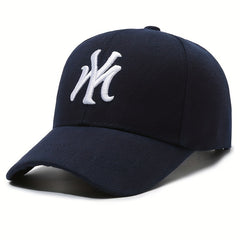 Gothic Letter Embroidered Baseball Cap Hip Hop Dad Hat Adjustable Sports Sun Hat
