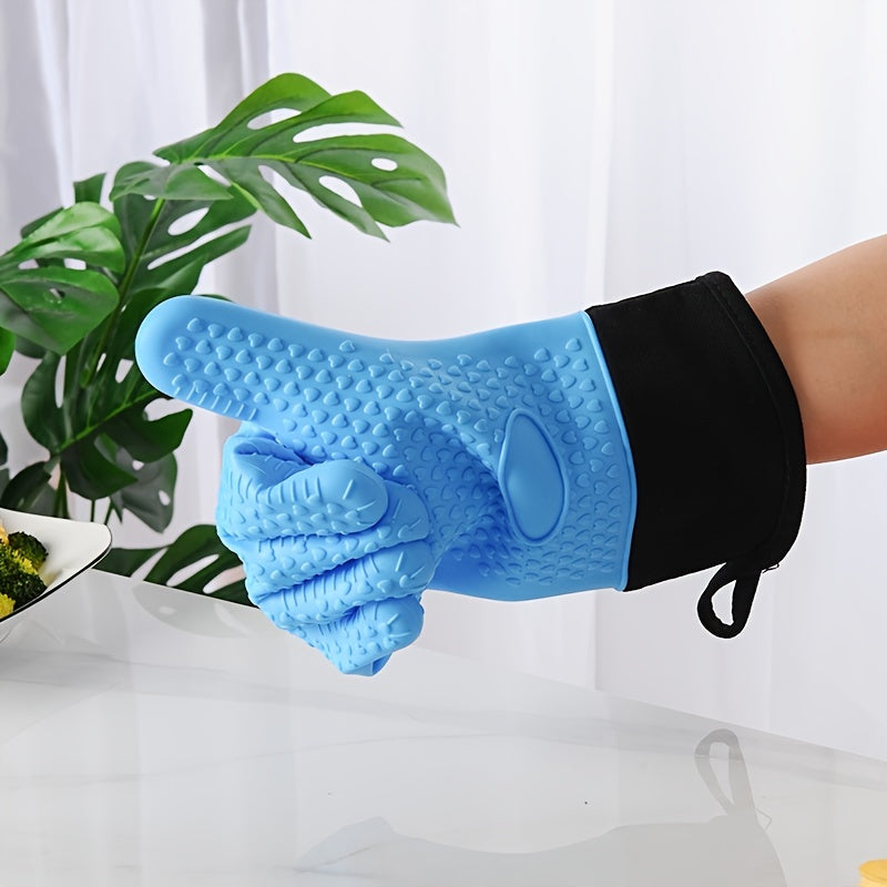 Heat Resistant Grilling Gloves with Non Slip Protection