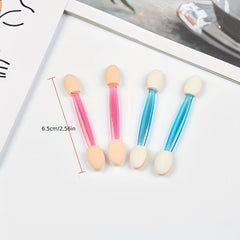 10pcs Sponge Eyeshadow Applicators Double Sided Makeup Applicator