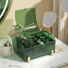 Clear Acrylic Jewelry Box for Bracelets Rings and Earrings