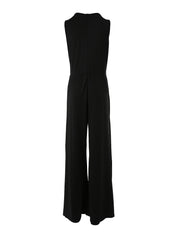 Rhinestone Sleeveless Wide Leg Jumpsuit Women's Clothing