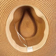 Stripe Paper Straw Hat for Men
