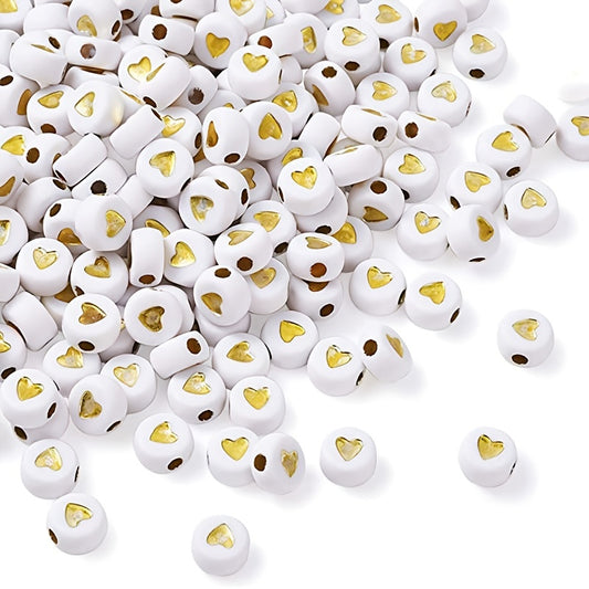 100pc Alphabet Beads for DIY Jewelry Making & Bracelets