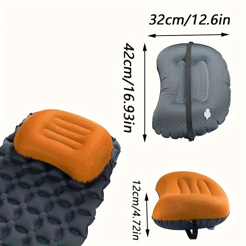 Ultralight Inflatable Camping Pillow for Neck & Lumbar Support