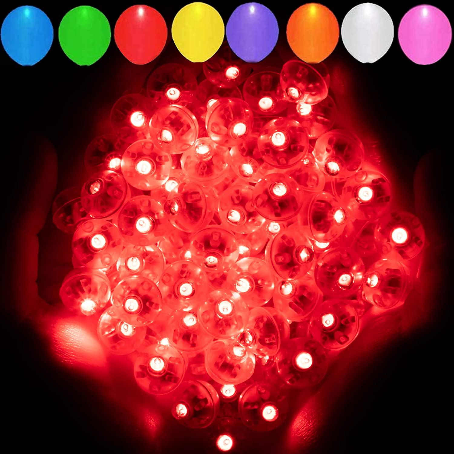 20PCS 9 Balloon Lights LED Flash Lamps Festive Decoration