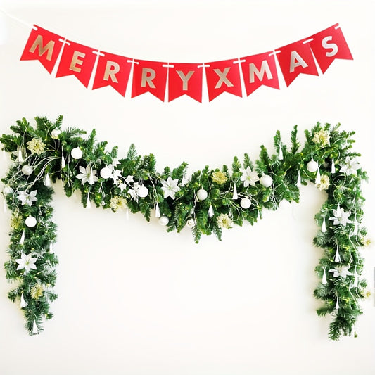 Christmas Pull Flag Fishtail Pull Flag Xmas Decoration