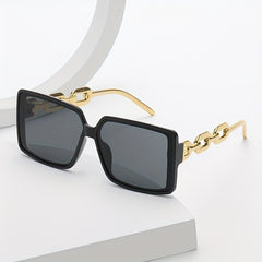 Oversized Square Frame Sunglasses UV400