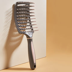 Curved Vent Styling Brush for Fast Blow Drying