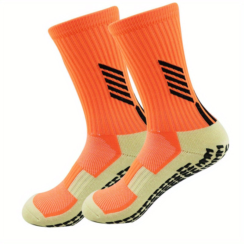 Striped Soccer Socks Sweat-absorbing Non-slip