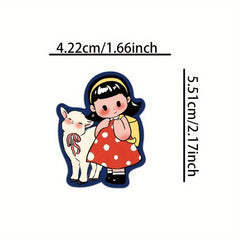 50 Cartoon Waterproof Stickers for Luggage Skateboard Cup Phone Ta