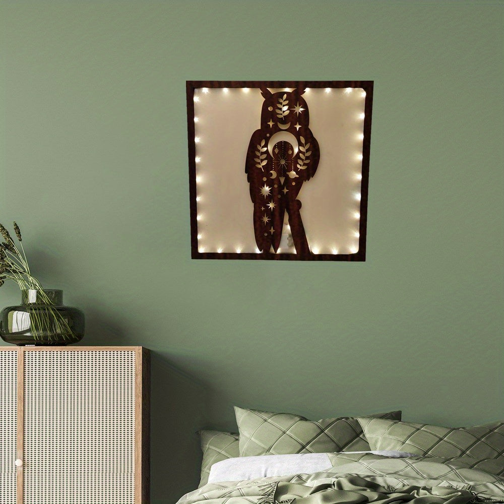 Wooden Flower Series LED Hanging Wall Light