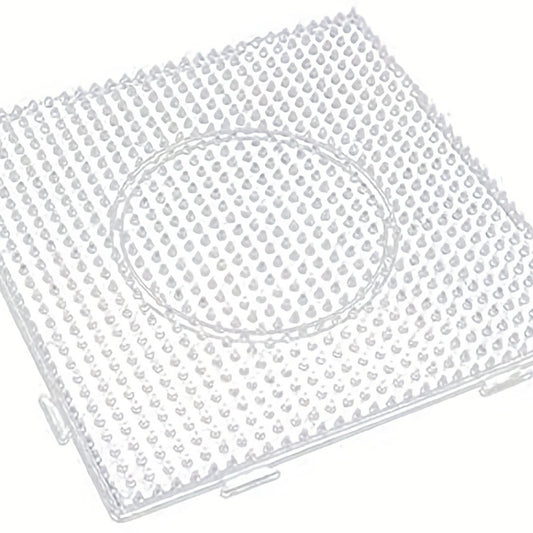 4pcs 5mm Fuse Bead Making Plate Clear Pegboard Kit Plastic Beads Board