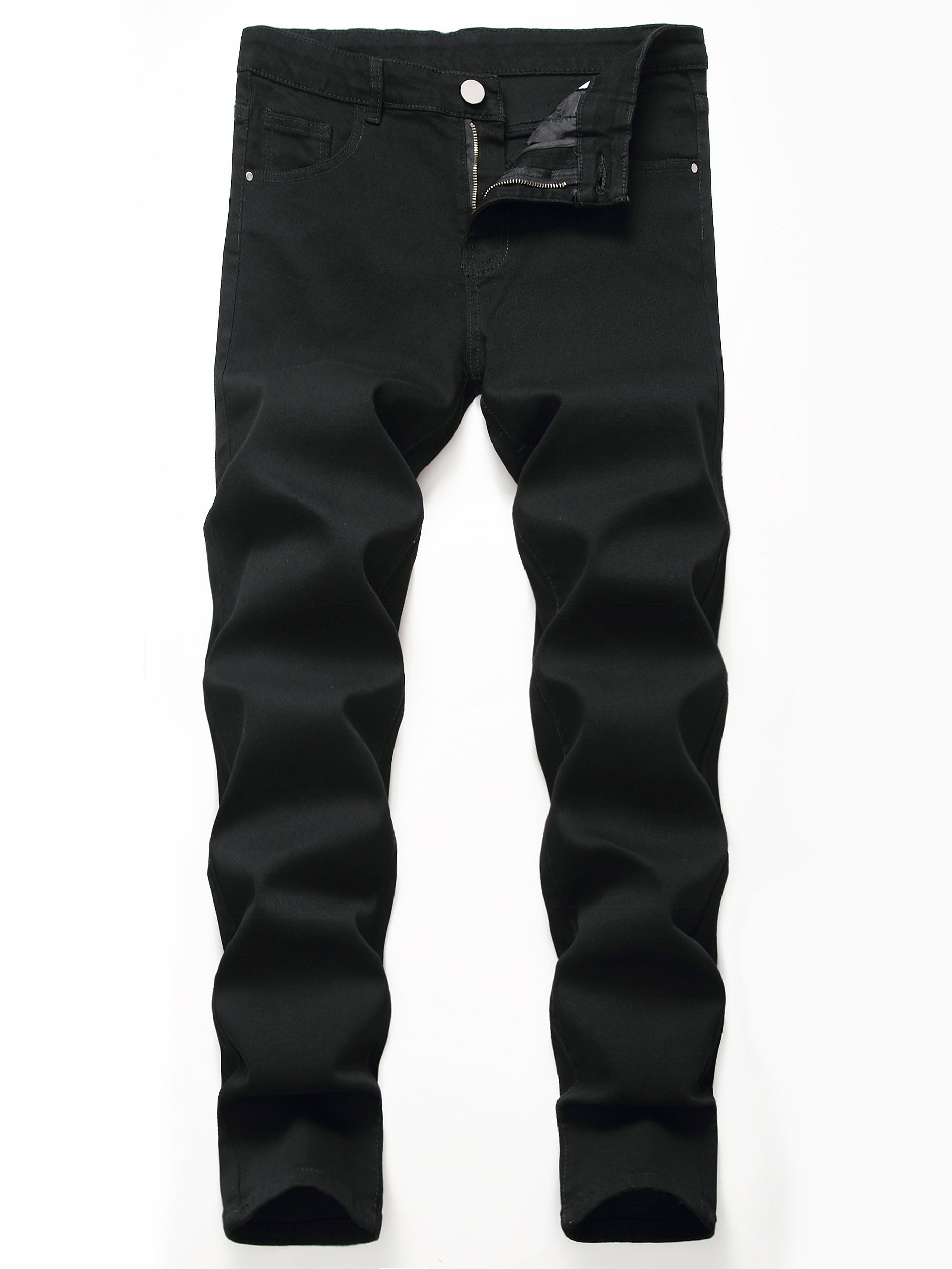 Men's Stretch Denim Pants for Spring Summer