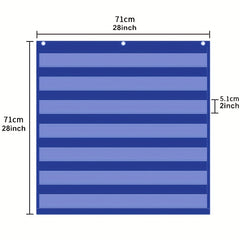 1pc Standard Pocket Chart For Classroom Sight Words Pocket Chart