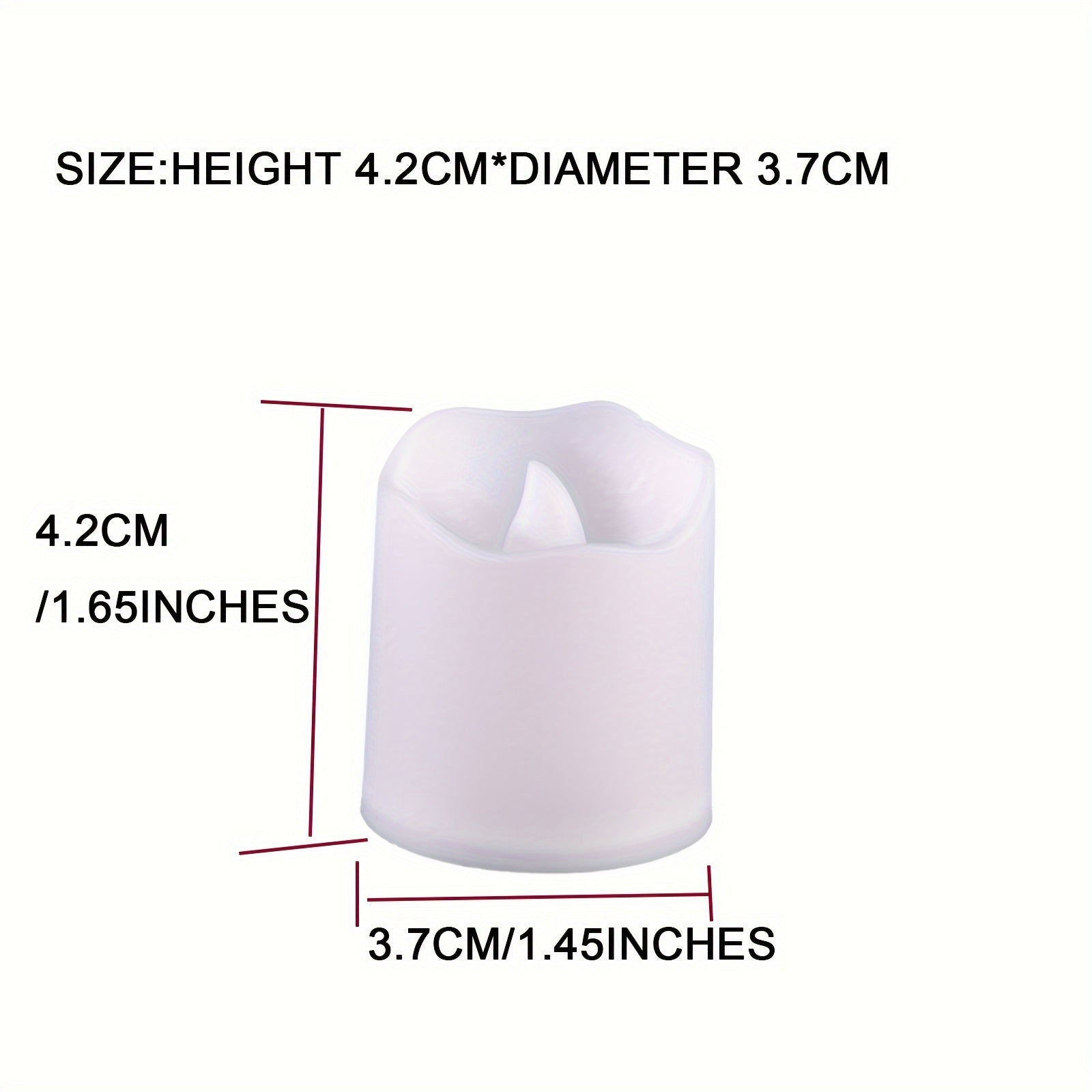 50pcs Classic Led Tea Candle Light Holiday Home Decoration